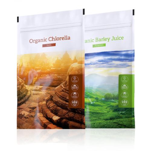 Taiwan Chlorella TABS + Barley juice POWDER