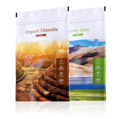 Organic Chlorella TABS + Barley TABS