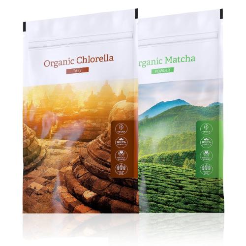 Organic Chlorella TABS + Matcha