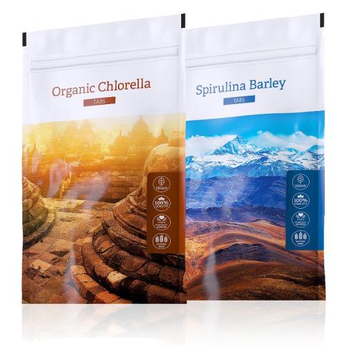 Organic Chlorella TABS + Spirulina Barley