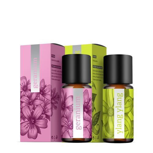 Geranium + Ylang ylang