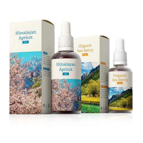 Himalayan Apricot oil + Organic Sea Berry oil