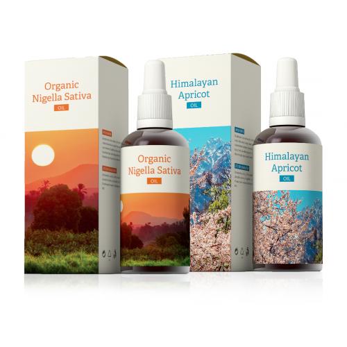 Organic Nigella Sativa + Himalayan Apricot oil