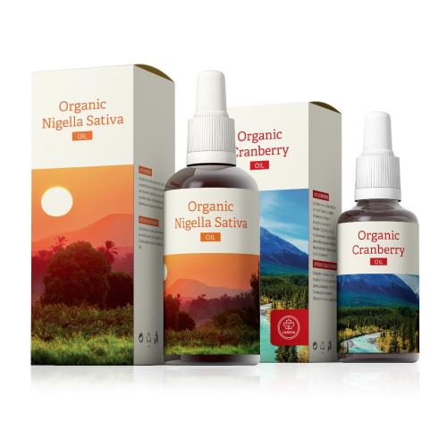 Organic Nigella Sativa + Organic Cranberry oil