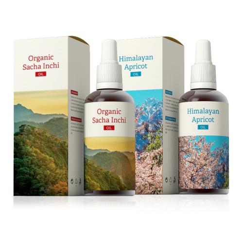 Organic Sacha Inchi + Himalayan Apricot oil