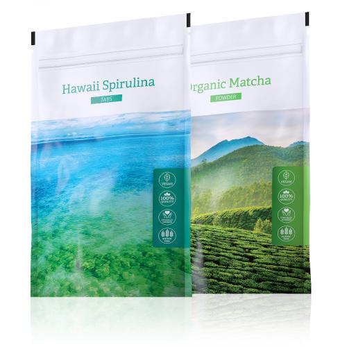 Hawaii Spirulina TABS + Matcha