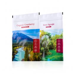 Organic Cranberry powder + Raw Aguaje caps