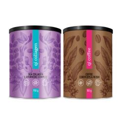 Qi collagen + Qi coffee