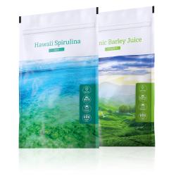 Barley juice POWDER + Hawaii Spirulina TABS
